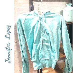 NWOT JLO Mint Hoodie